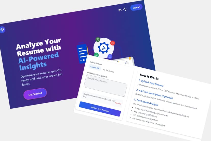 AI-Powered Resume Analyzer
